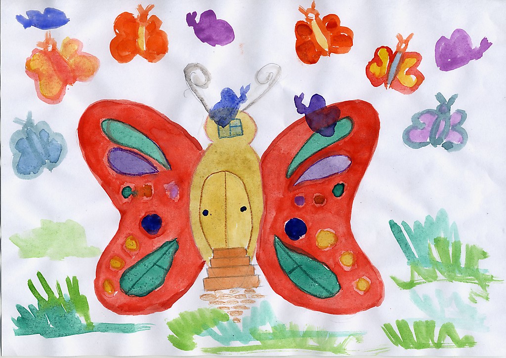 Мой дом - бабочка / My butterfly home