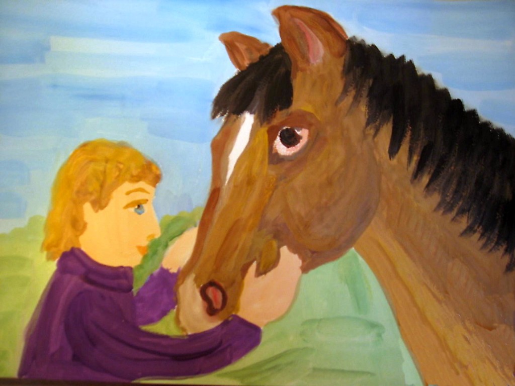 Мой конь Огонёк / My Horse Spark